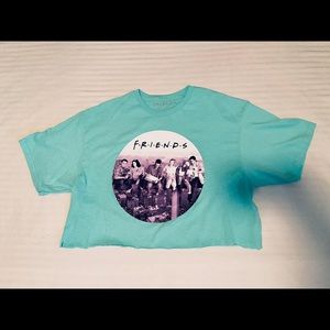 Vintage rare Friends crop top